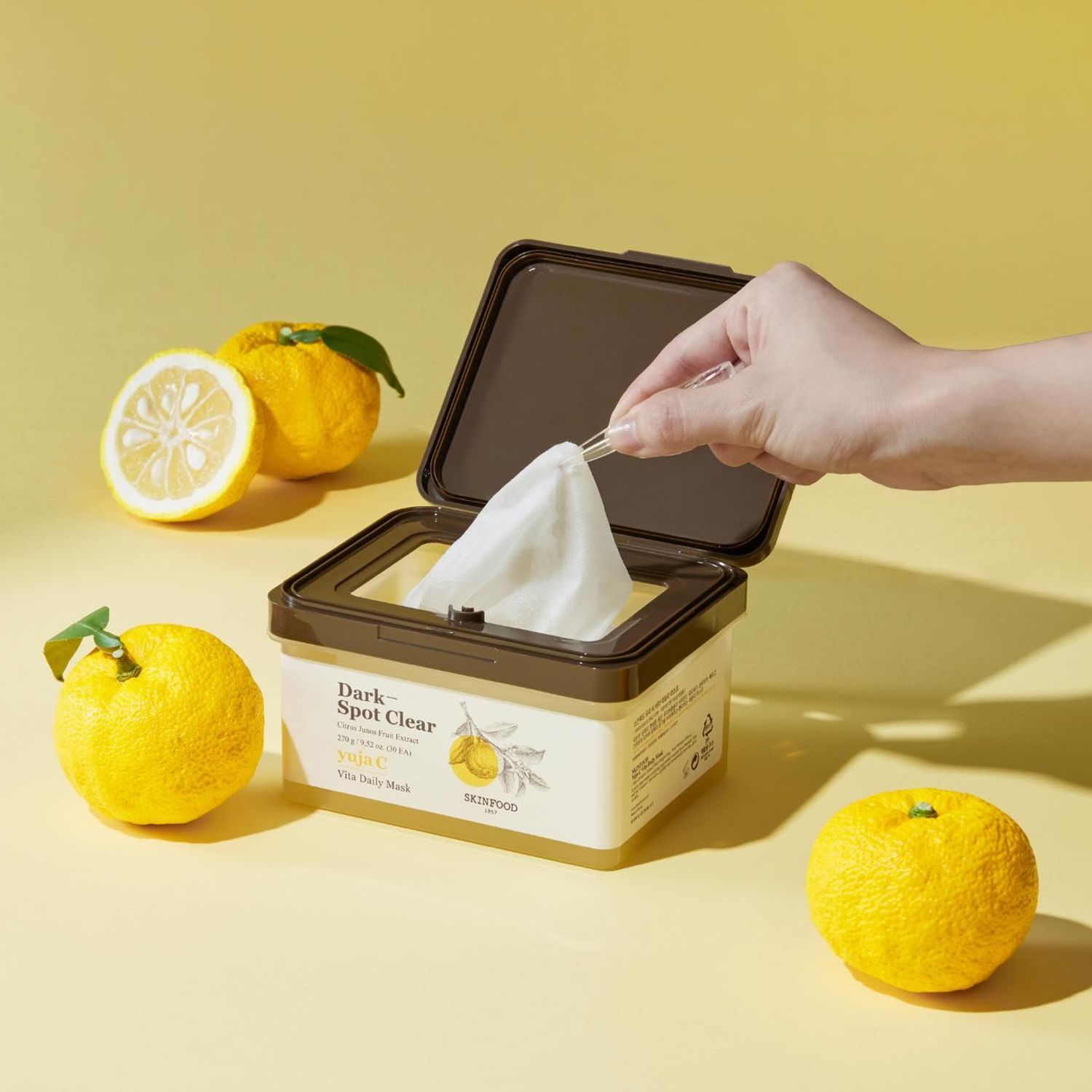 Skinfood Dark Spot Clear Yuja C Vita Daily Mask 