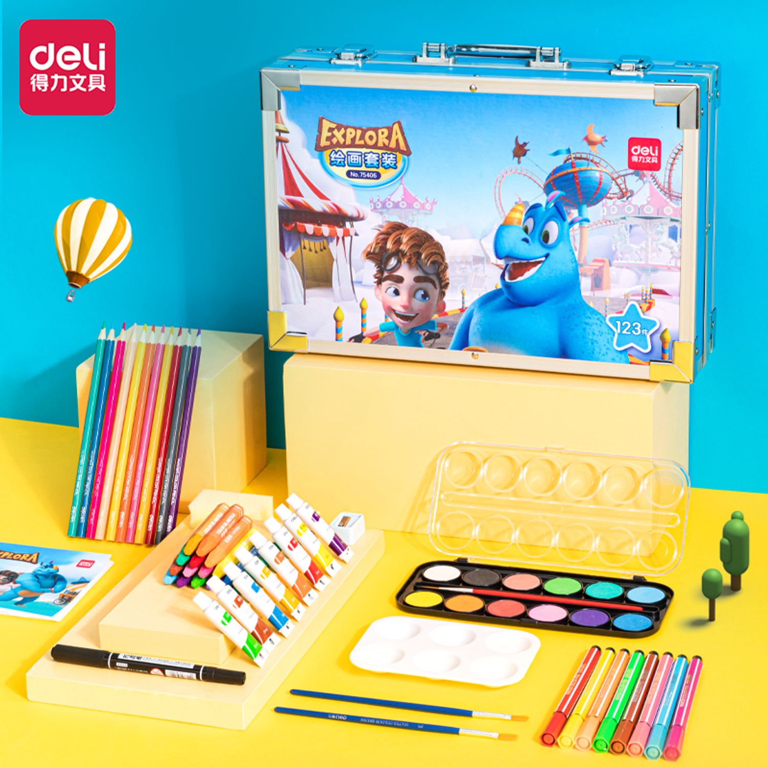 Зургийн ком 123ш DL 75406