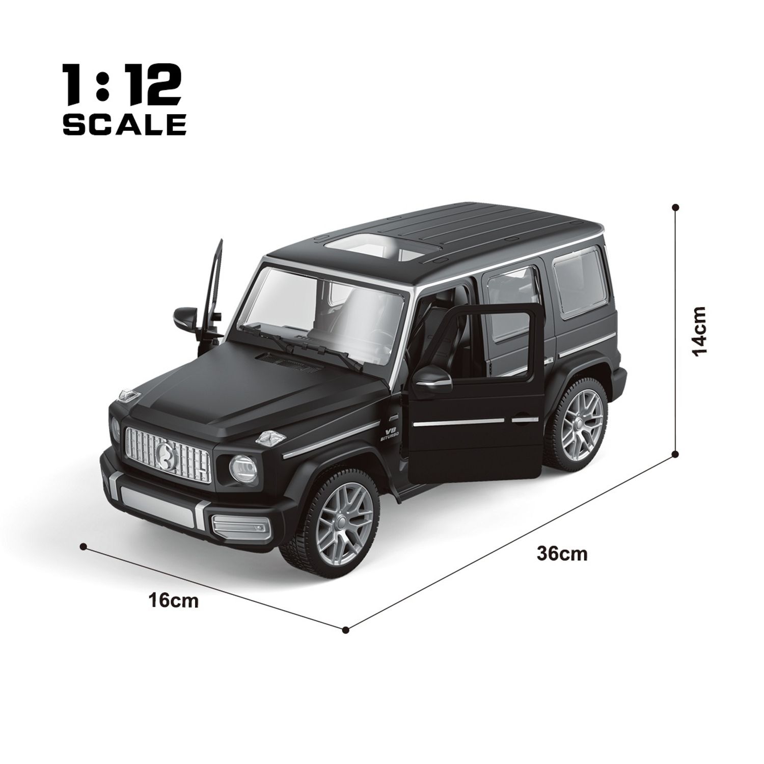 Moka - AMG G63, Удирдлагатай машин