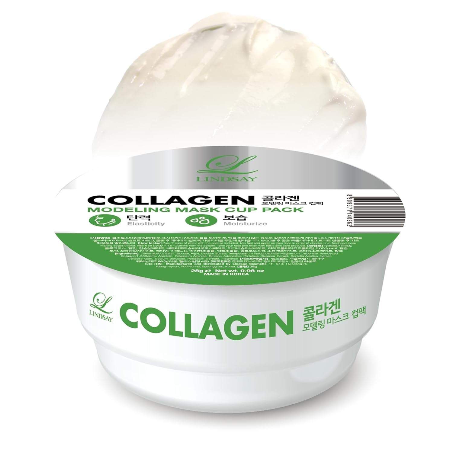 Modeling Mask Cup Pack Collagen