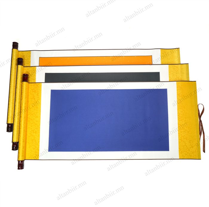 40x90 Шар хүрээ цагаан оруулгатай