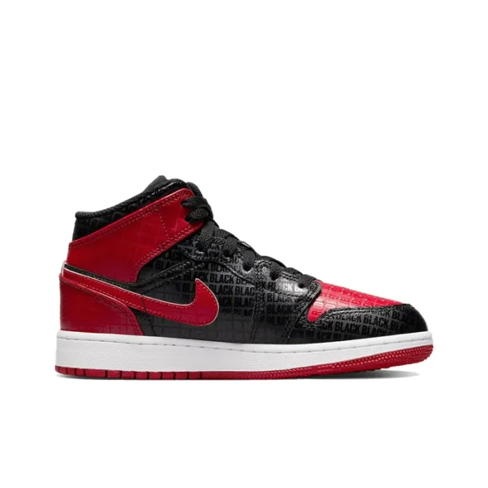 Jordan 1 Mid Bred Text GS