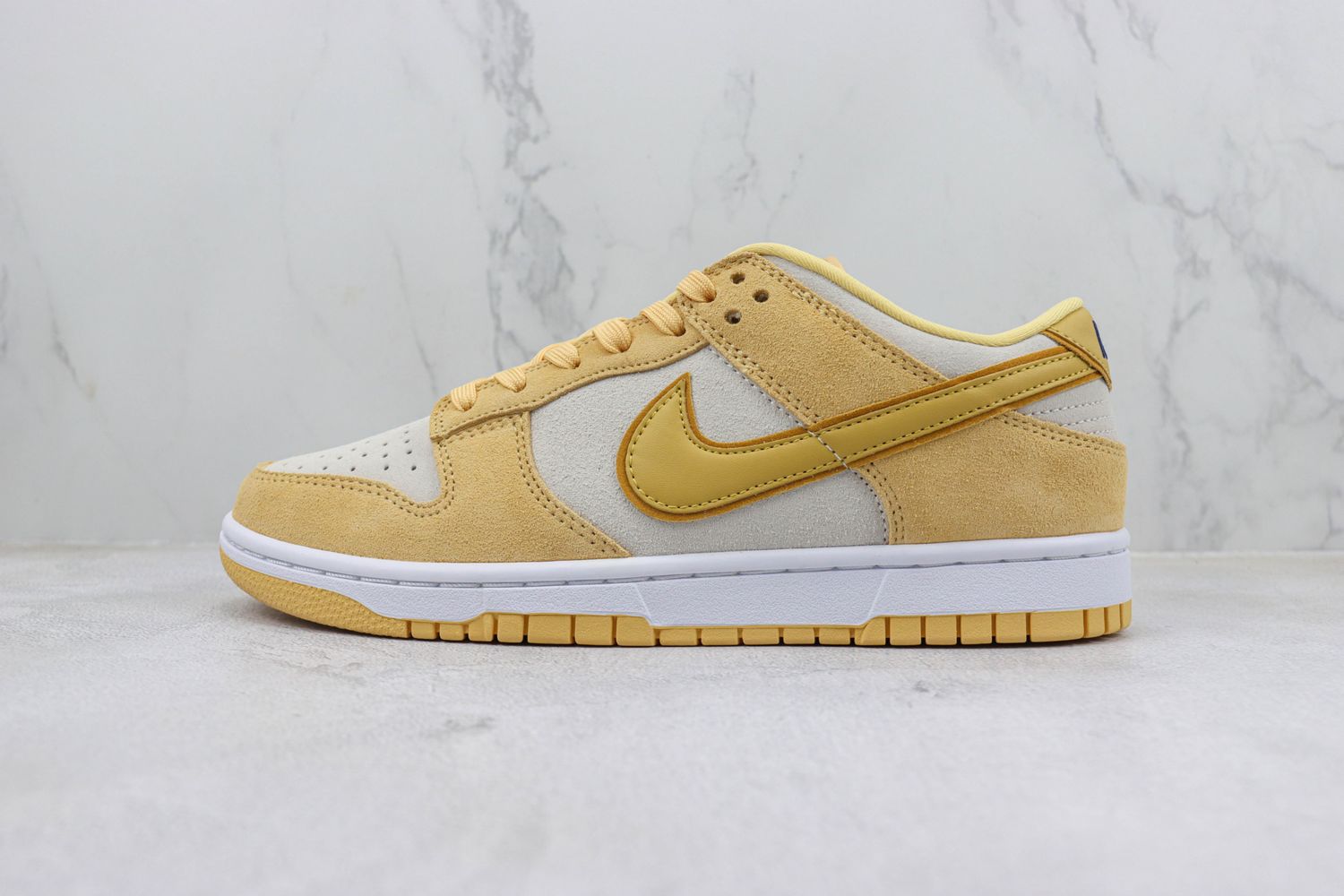 Nike Dunk Low Celestial Gold Suede Women's 