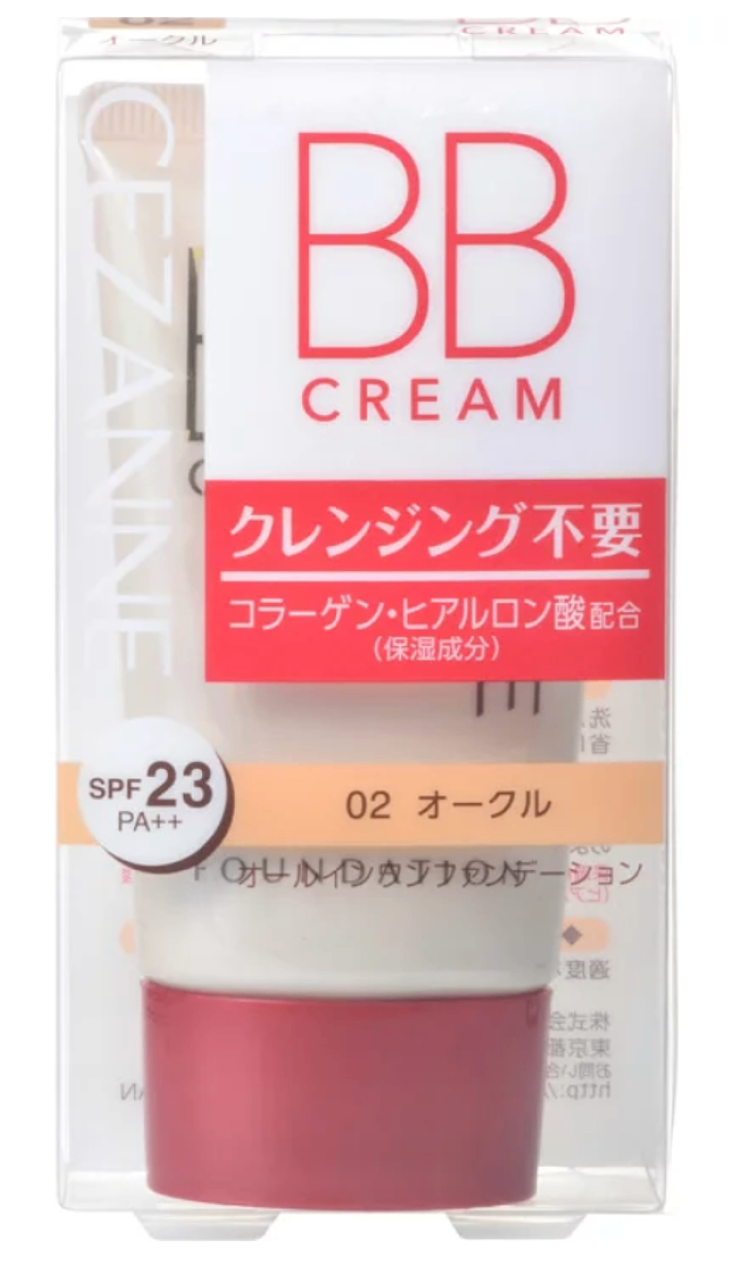 Cezanne 02 BB cream, Нүүрний крем