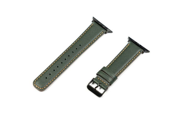 44-46mm Apple Watch Band – LUNA 03 Dark green