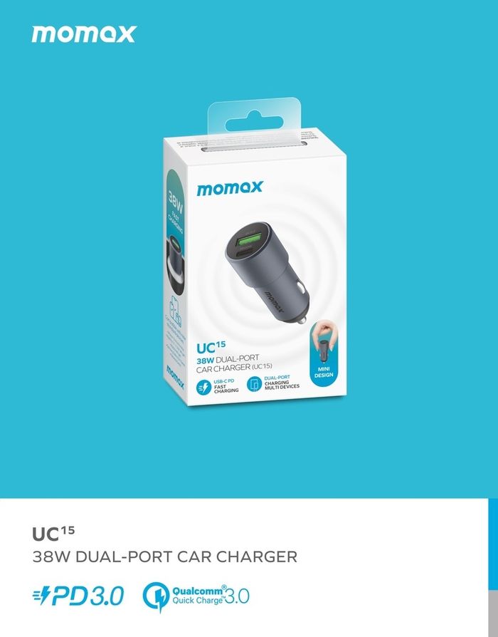 38W Dual Port Car Charger