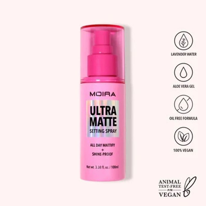 Moira Ultra matte setting spray
