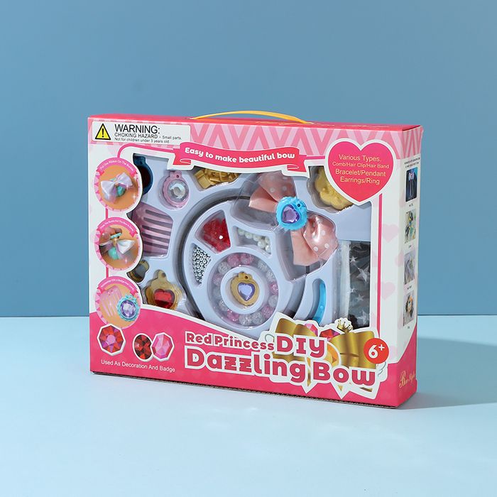 Red Princess DIY Dazzling Bow(A046)