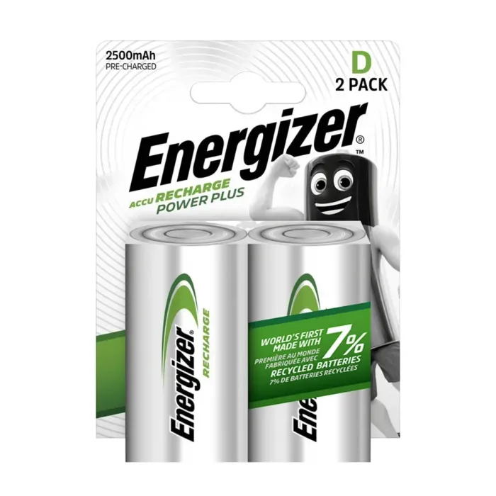 Energizer D Recharge Power Plus /2ea/