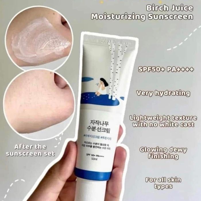 Round Lab Birch Juice Moisturizing Sunscreen /SPF 50+ PA ++++