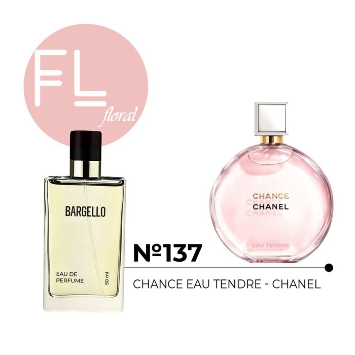 №137 for women 50 ml /CHANEL -CHANCE EAU TENDRE /