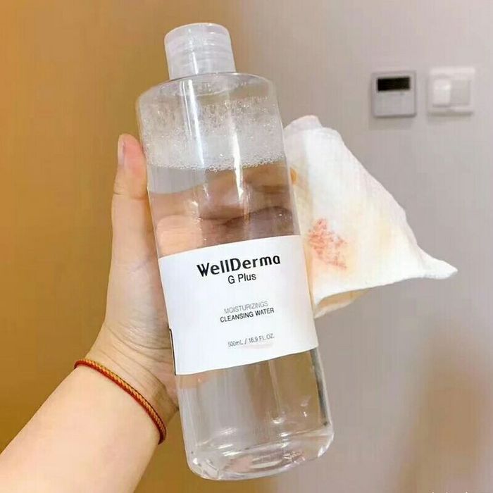 WELLDERMA G PLUS MOISTURIZING CLEANSING WATER