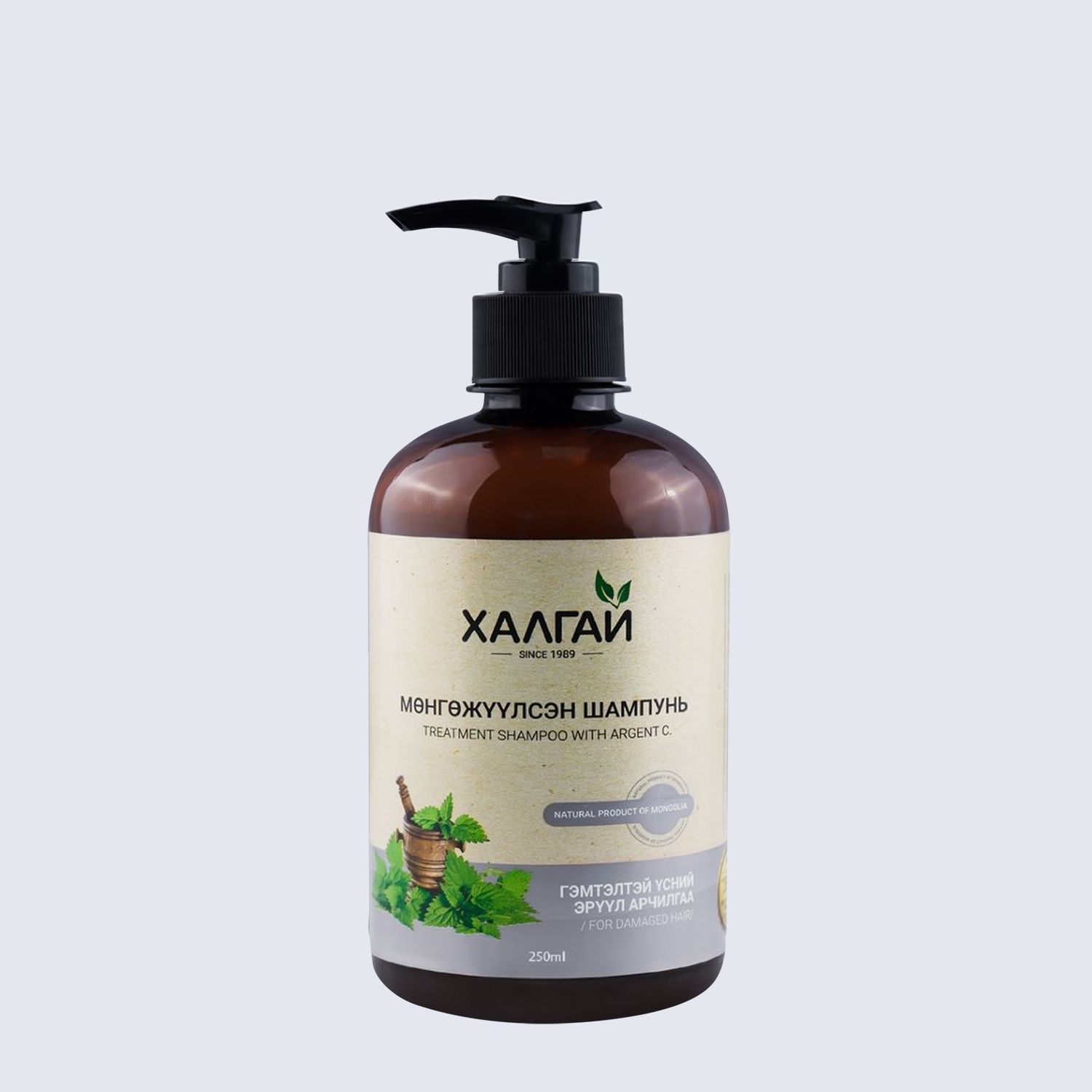 Мөнгөжүүлсэн шампунь 250мл