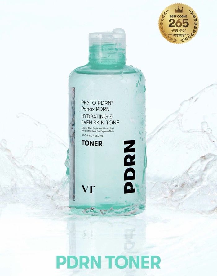 VT PDRN HYDRATING & EVEN SKIN TONER 250ML 