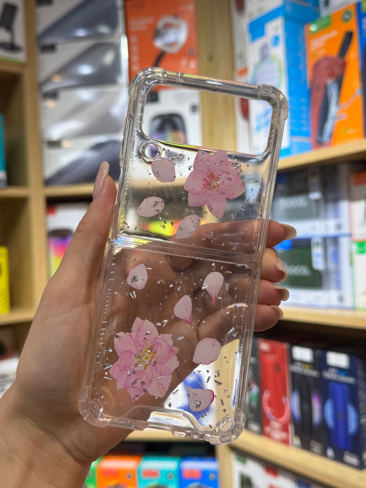 Samsung Z Flip 3 ягаан цэцэгтэй гэр