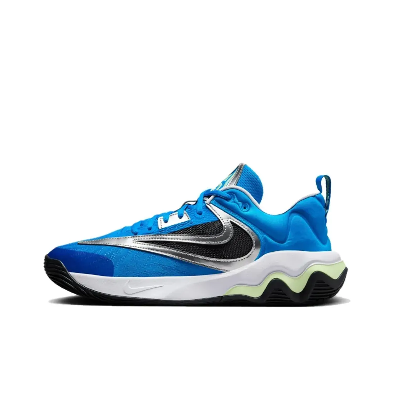 Nike Giannis Immortality Basketball Shoes Men Low-Top Blue/Silver/Black