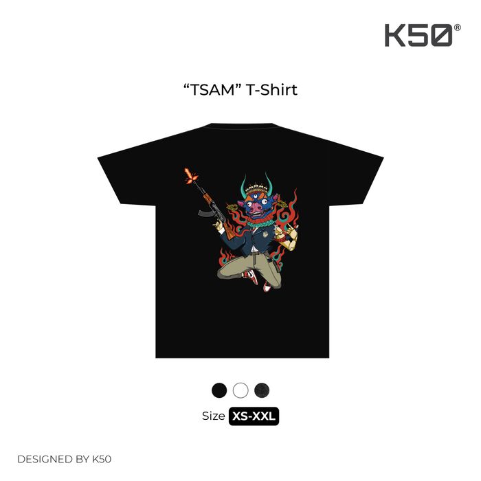 Tsam (God of CS2) T-Shirt / Black
