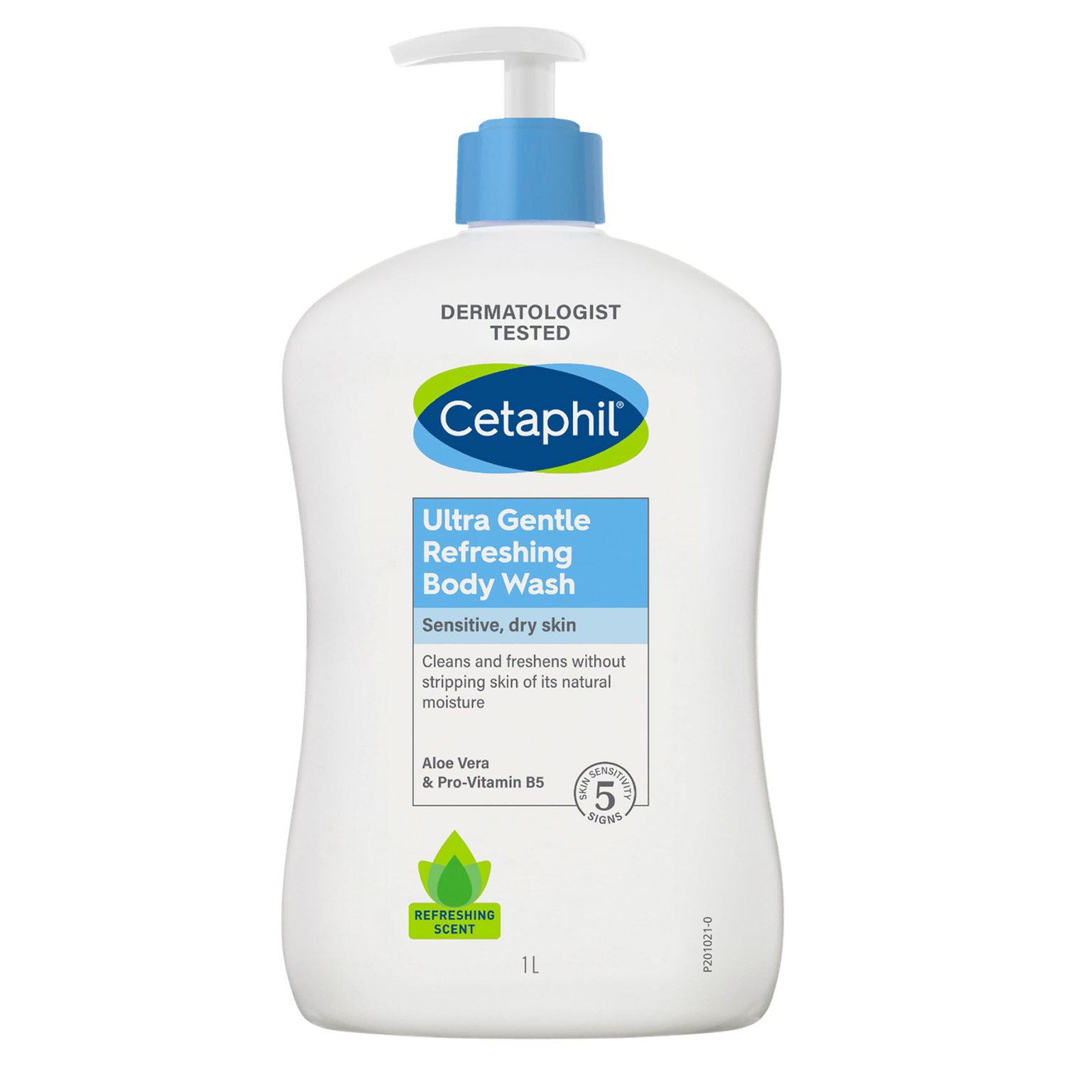 Cetaphil Ultra Gentle Refreshing Body Wash 1L