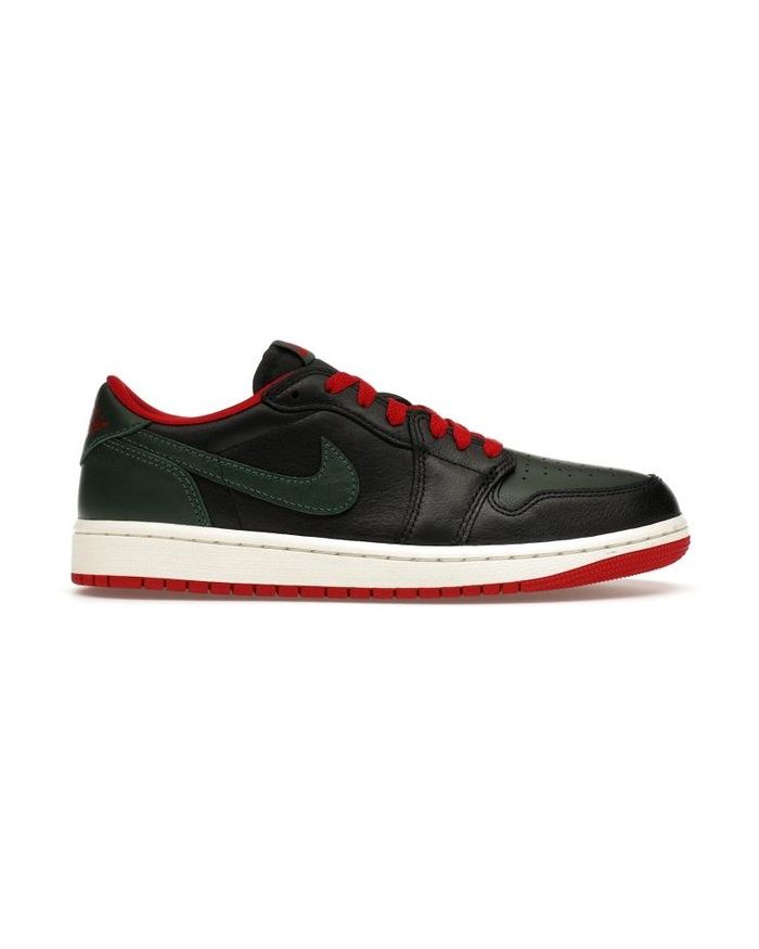 Jordan 1 Retro Low OG Gorge Green Varsity Red 