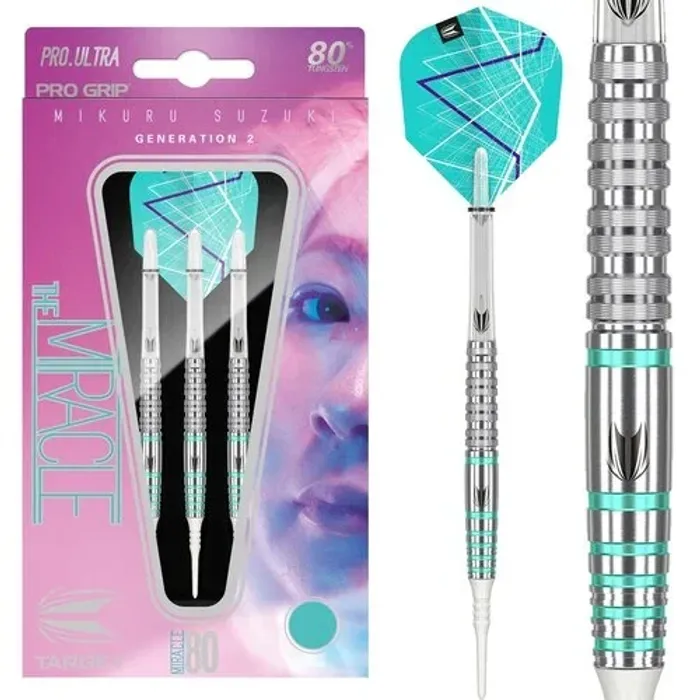 Target Mikuru Suzuki The Miracle 80% G2 18G Soft Tip 2021