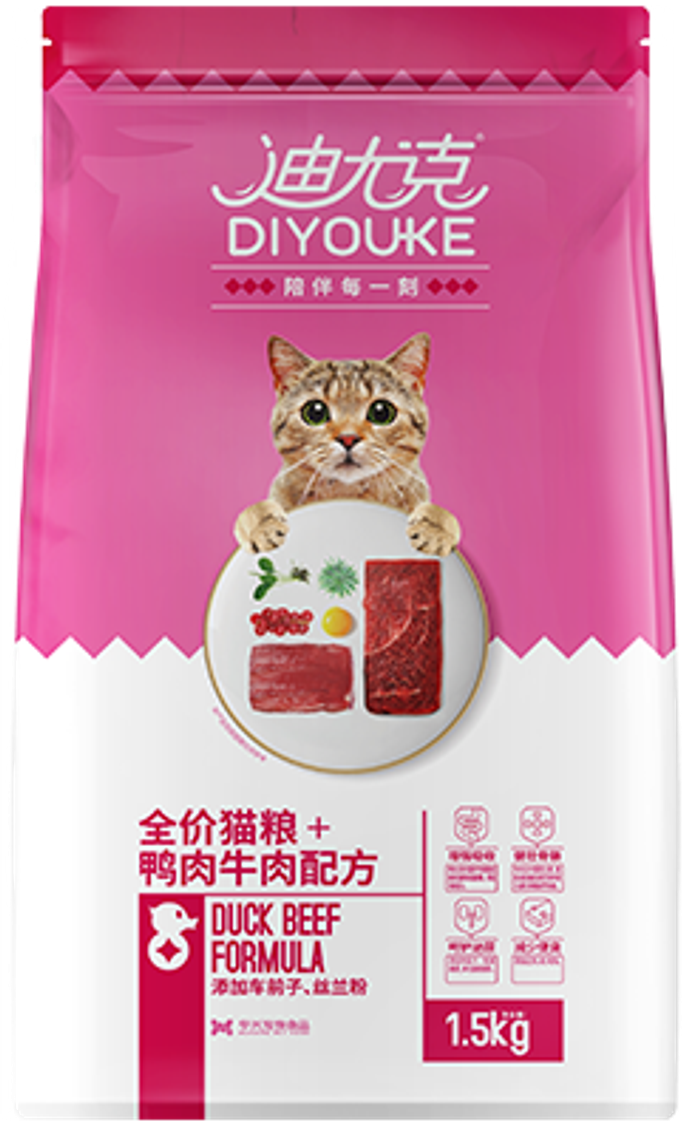 DIYOUKE-Үхэр, нугасны махан амттай 1.5kg 