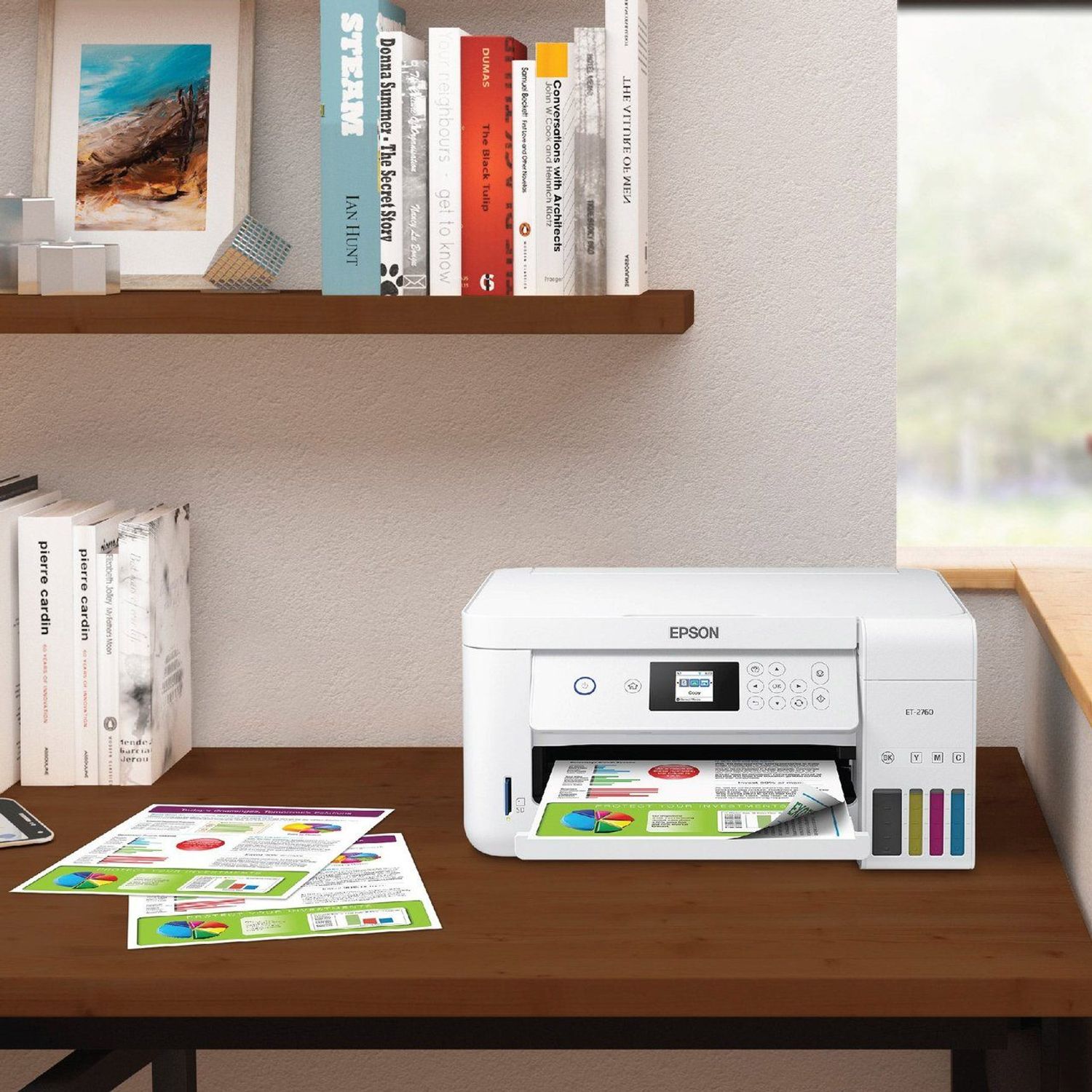 Epson EcoTank ET-2760SE Wireless All-in-One Print/Scan/Copy Supertank Printer