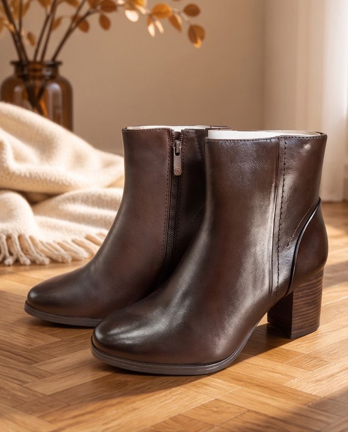 Marco Tozzi Leather upper