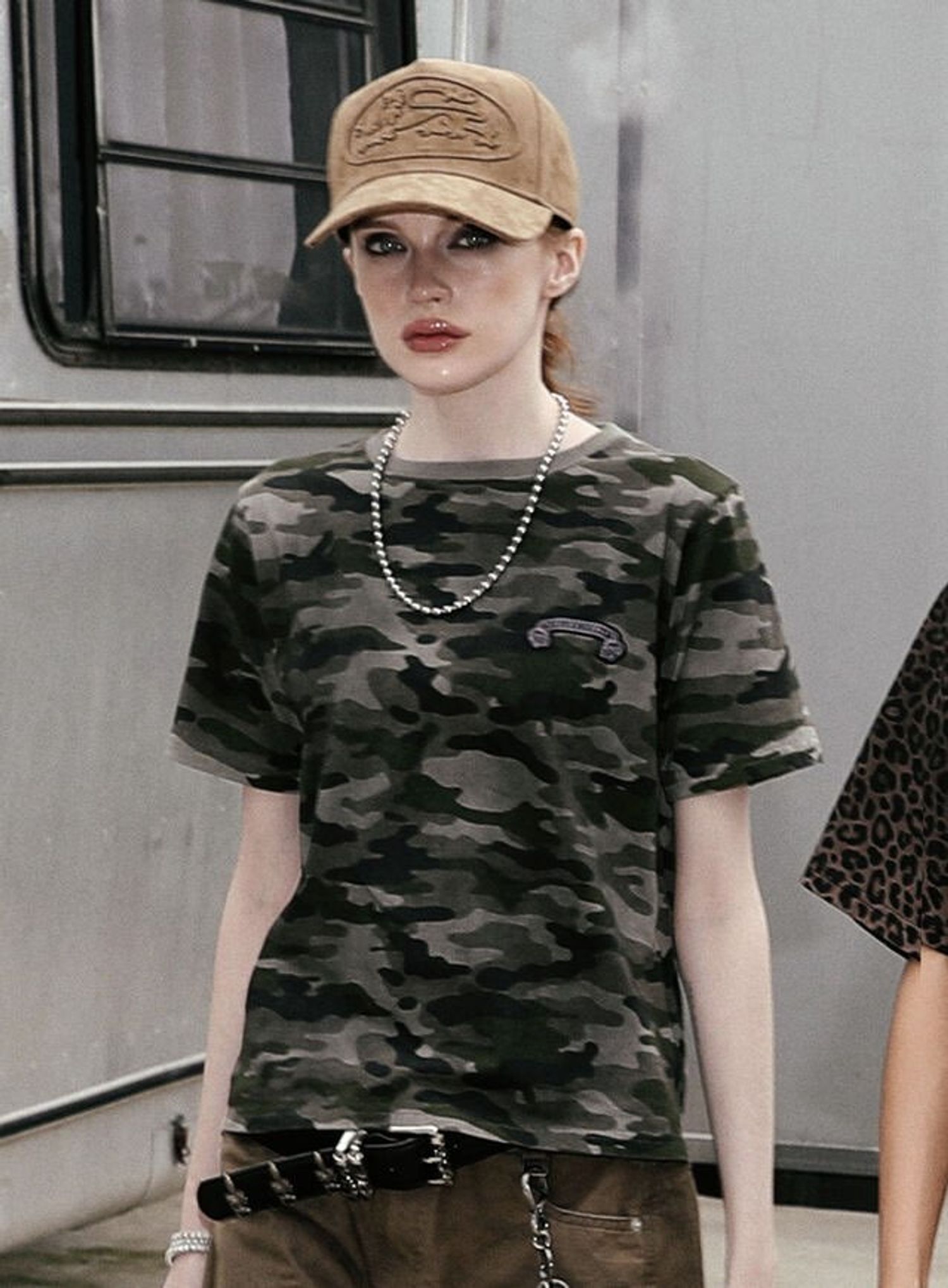 Mystic Big Patch Ball Cap - Tan Suede