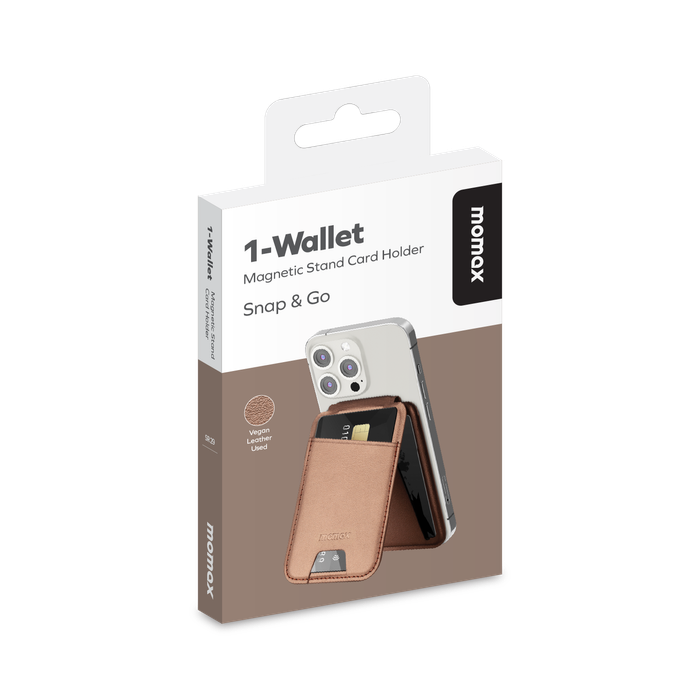 1-WALLET MAGNETIC STAND CARD HOLDER 