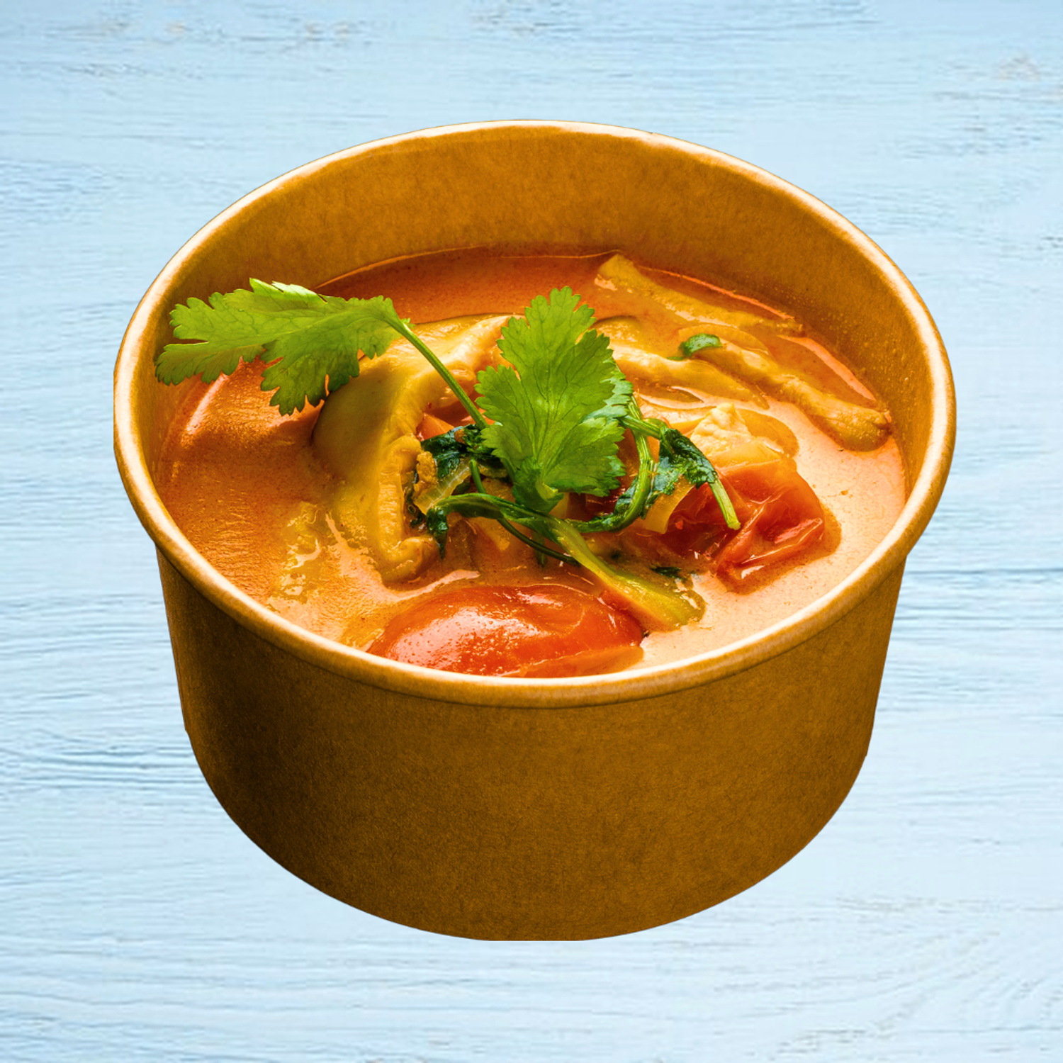 Chicken tom yum soup