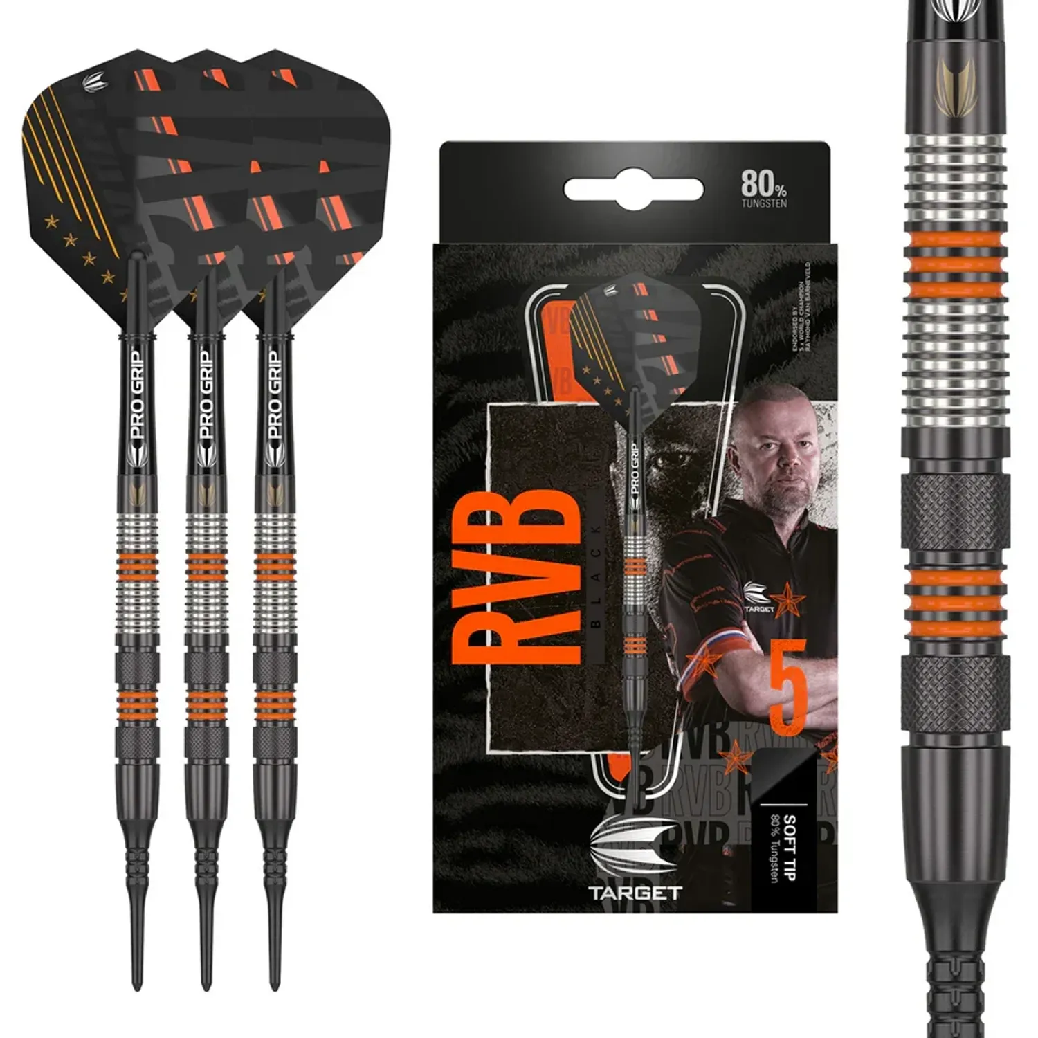 Target RVB 80% BLACK Soft Tip