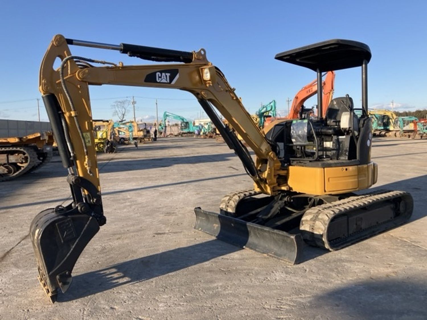 CAT excavator 303