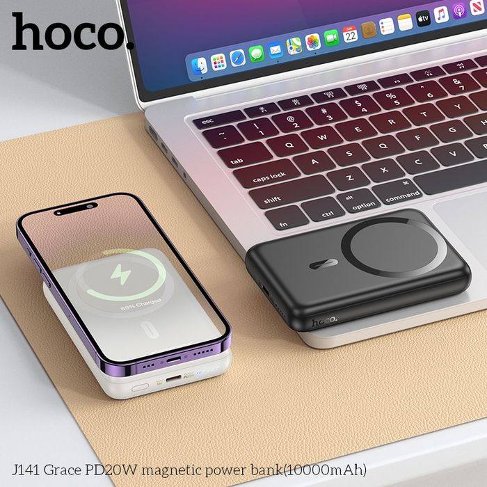 J141 Хурдан Цэнэглэх 20 Ваттын Power Bank (10000mAh)