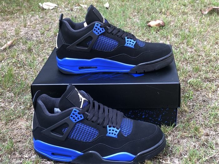 Jordan 4 Retro Black Blue