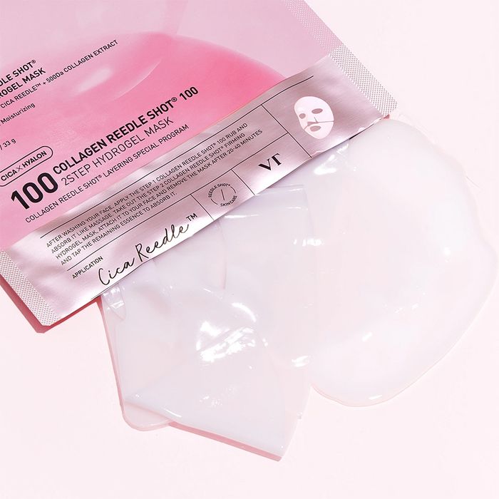 VT Cosmetics Collagen Reedle Shot 100 2-Step Hydrogel Mask 