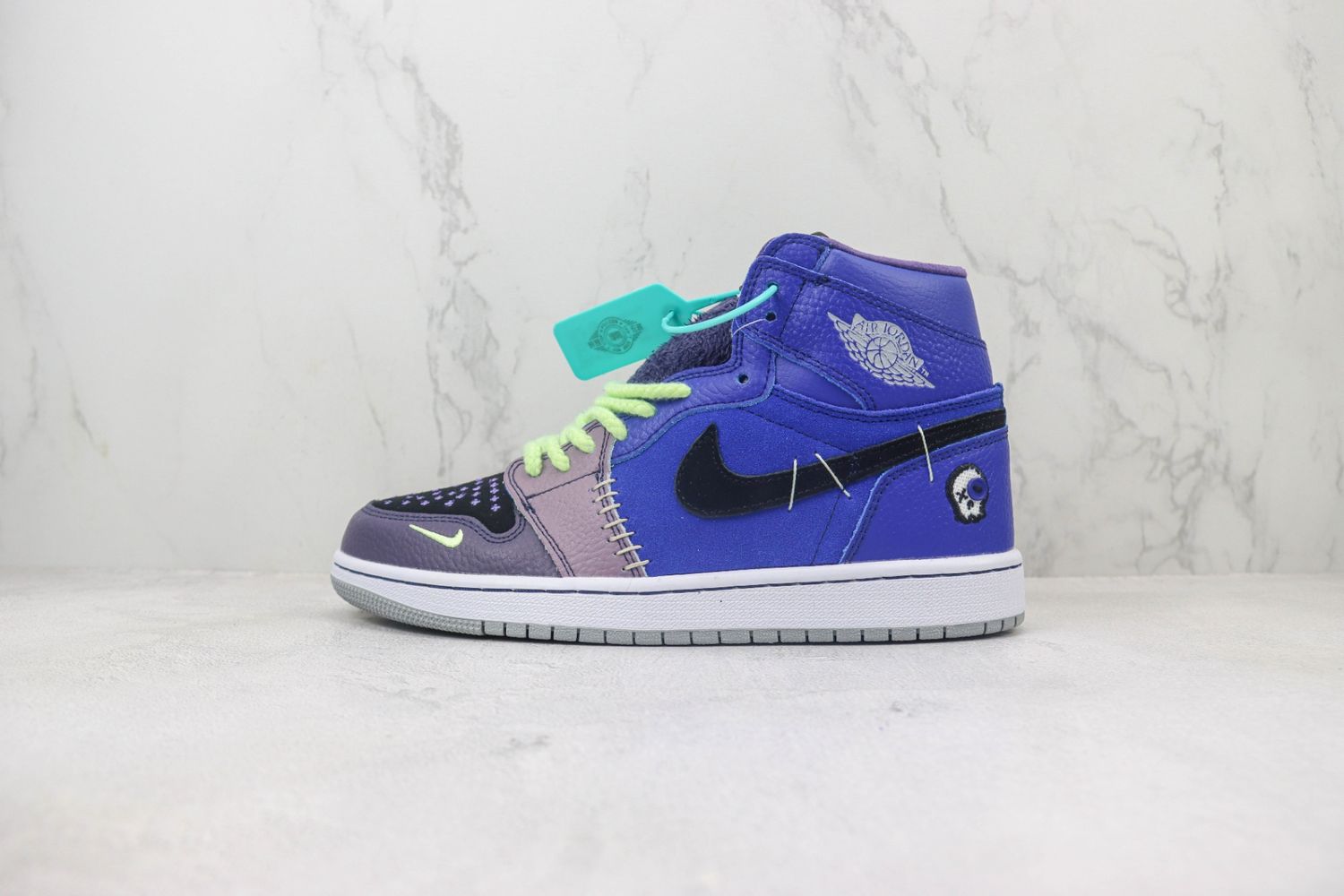 Zion Williamson x Air Jordan 1 High Voodoo Blue Purple Black