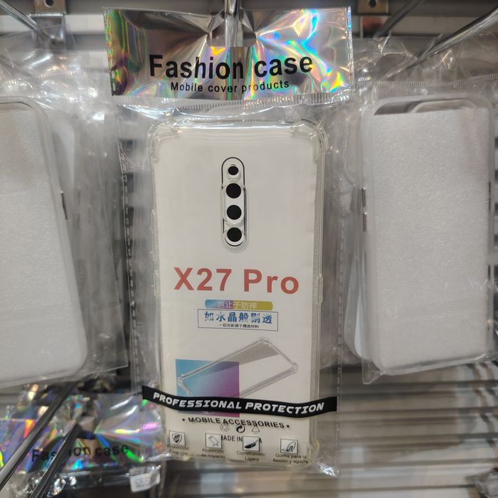 Vivo X27 Pro Өнгөгүй & Хар Кэйс 