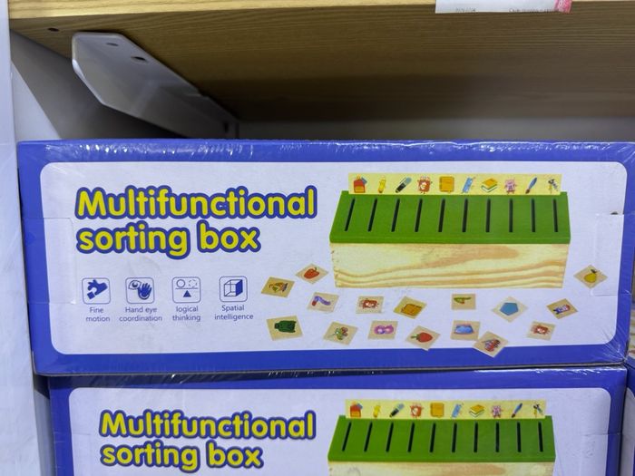 Multifunctional sorting box