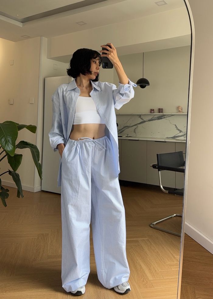 Blue pants 
