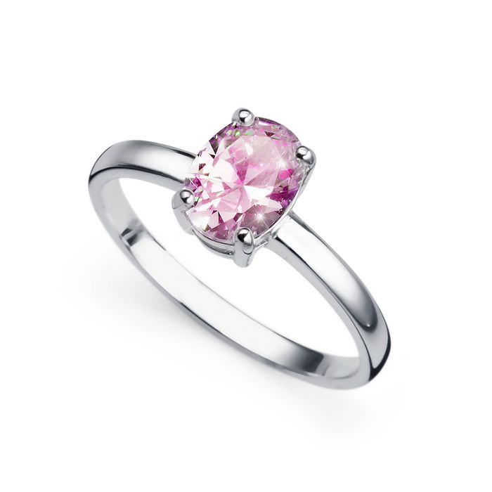 63264 S Бөгж Smooth rose 925AG S-5/6