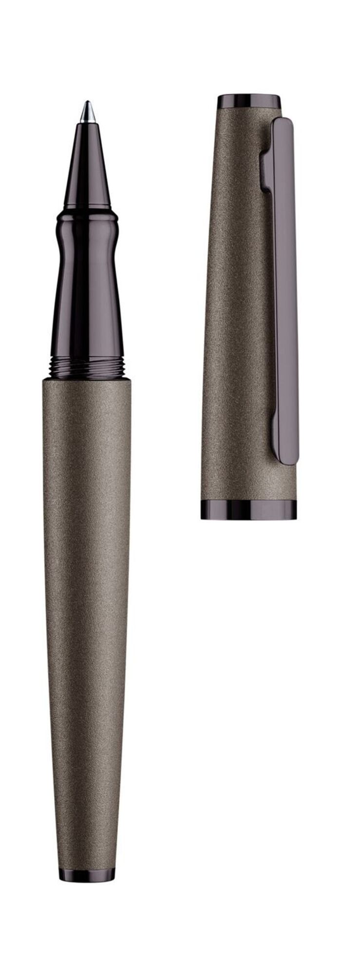 Otto-Hutt  Design 06 Rollerball ash grey matt, fittings pvd coated