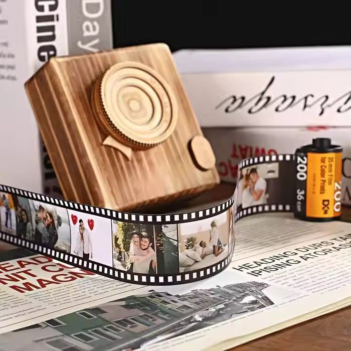 Personalized Film Roll Keychain