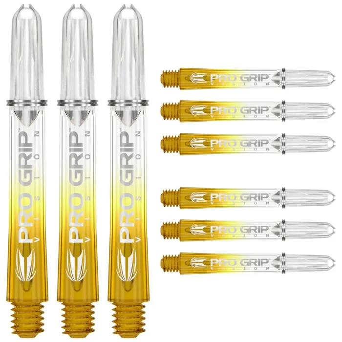 Target Pro Grip Yellow Vision Dart Shafts