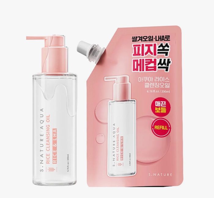 Aqua Rice Cleansing Oil refill