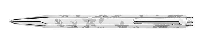 Caran d'Ache  ECRIDOR™ FLOWERS Platinum Ballpoint Pen 