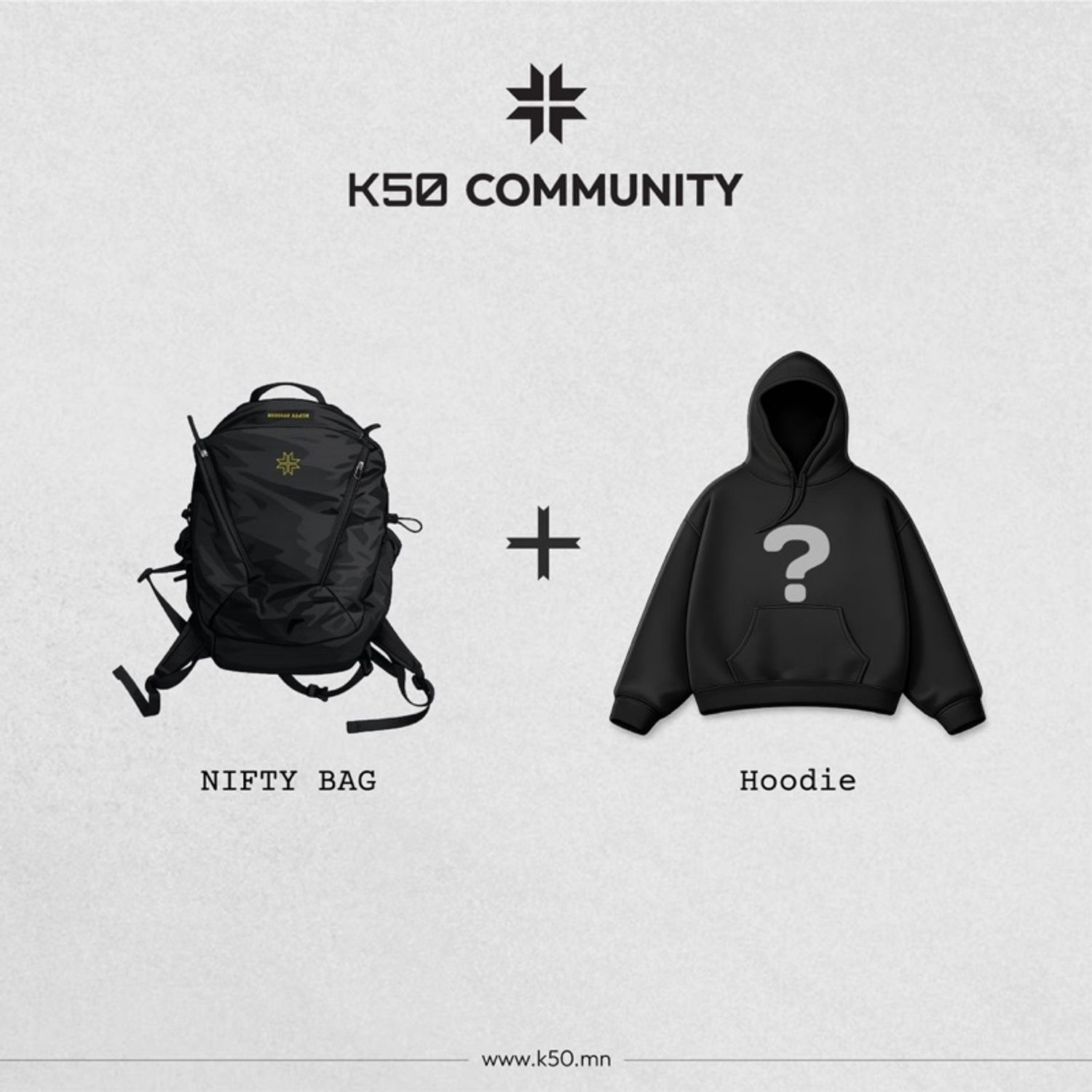 2026 | Nifty Backpack + Random Hoodie