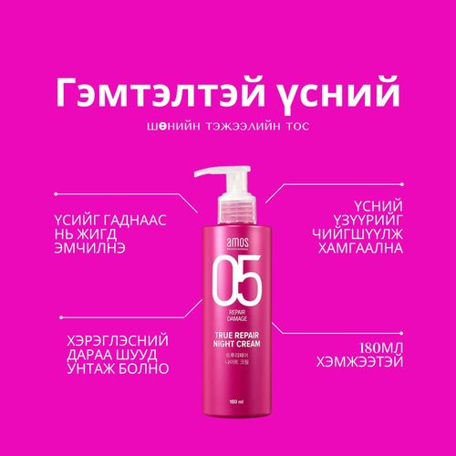 05 Гэмтэлтэй үс арчилгаа - Amos professional MN