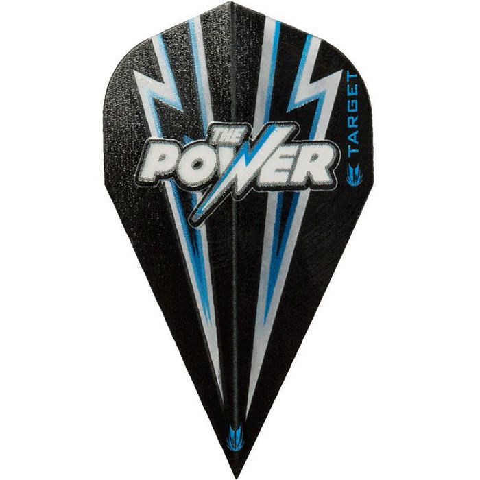 Target Power Flash Black/Blue Vapor Vision Dart Flights