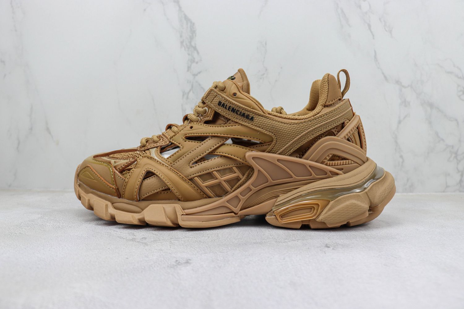 Balenciaga Track Camel