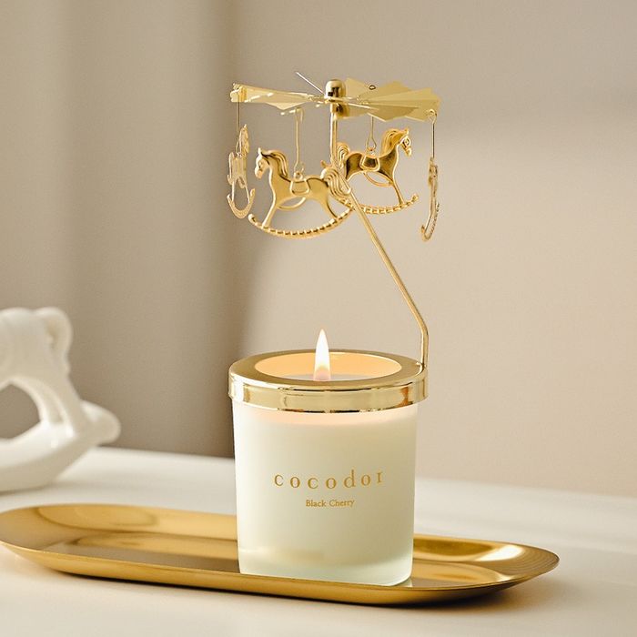 Cocodor Carousel Candle Holder Set - Тансаг лаатай бэлгийн багц